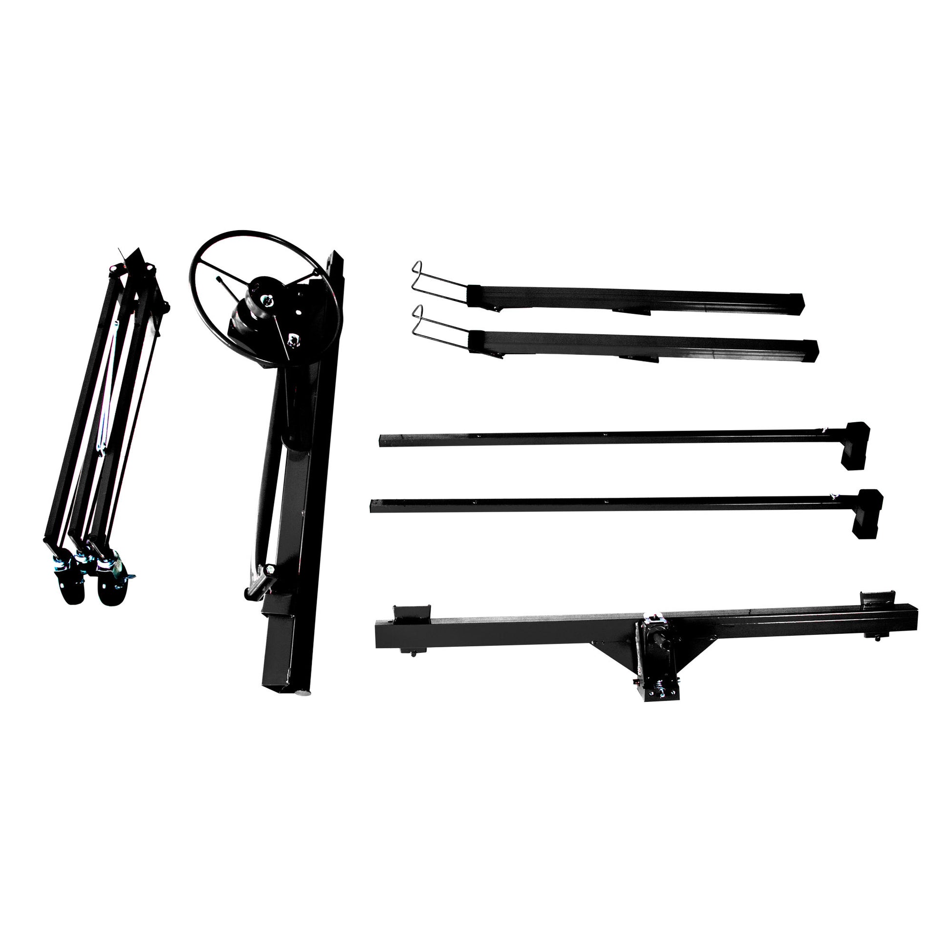 Drywall Panel Lifter Drywall Panel Hoist Panel Hoist Jack Lifter 11Ft Black Color Black Iron