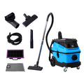 Wet Dry Blow Vacuum 3 In 1 Shop Vacuum Cleaner With More Than 18Kpa Powerful Suction Great For Garage, Home, Workshop, Hard Floor And Pet Hair 8 Gallon Large Capacity 6 Peak Hp 1200W Black Blue Polypropylene