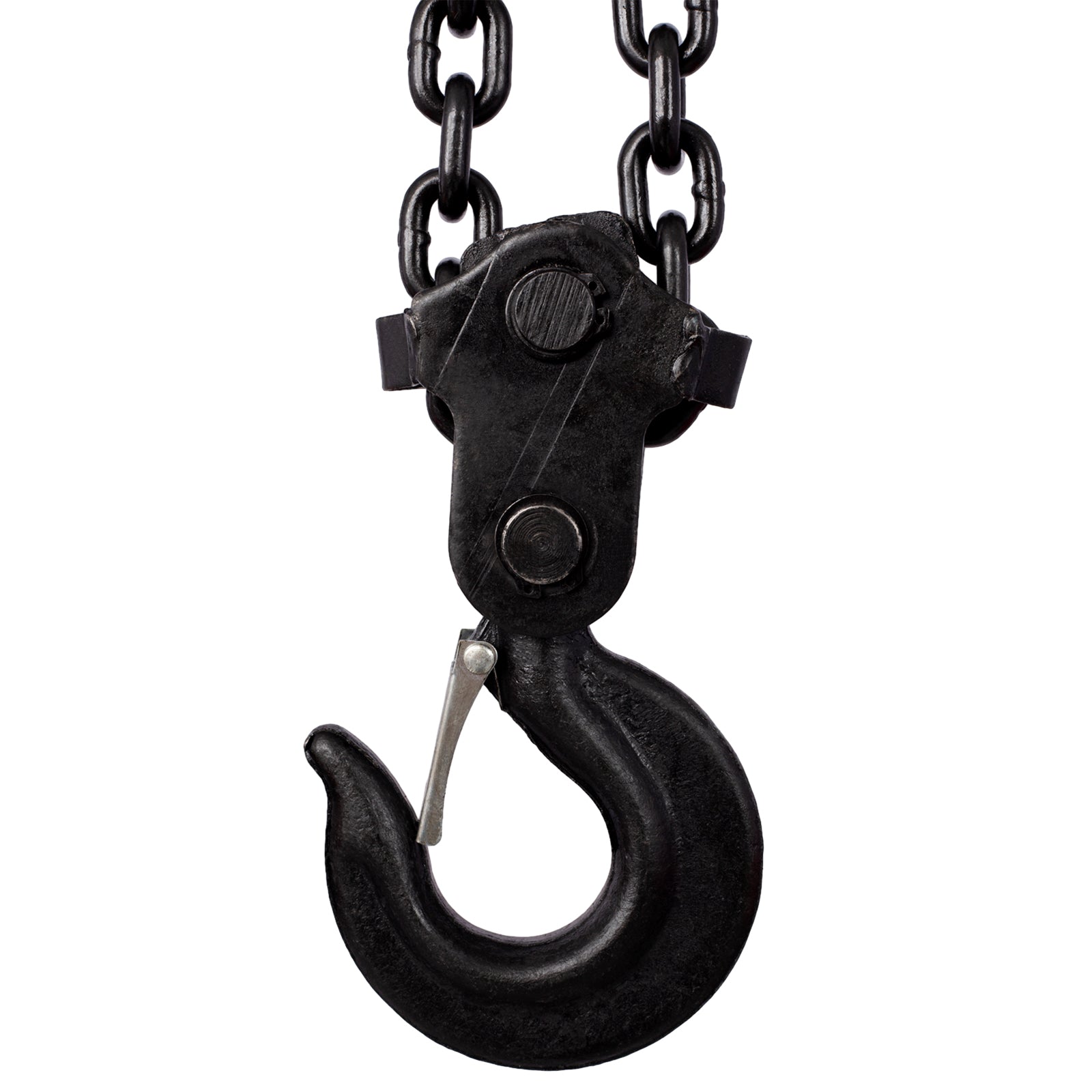 Chain Hoist 4400Lbs 2T Capacity 10Ft With 2 Heavy Duty Hooks,Manual Chain Hoist Steel Construction,Yellow Yellow Steel
