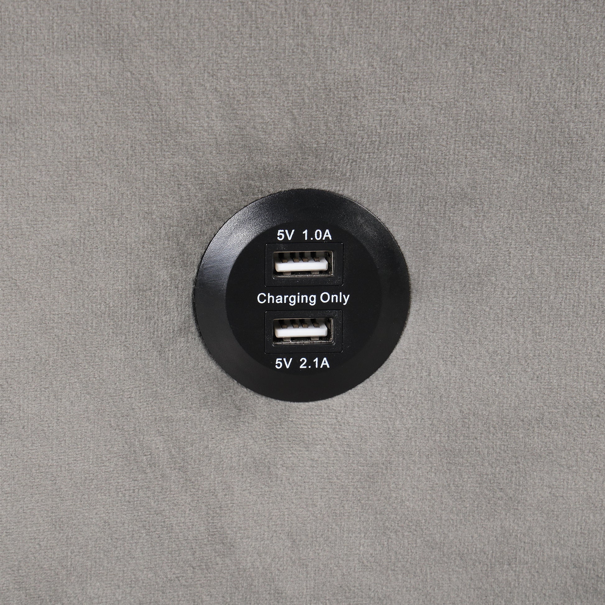 58" 4 1 Multi Functional Sofa Bed With Cup Holder And Usb Port For Living Room Or Apartments, Gray Gray Foam 2 Seat