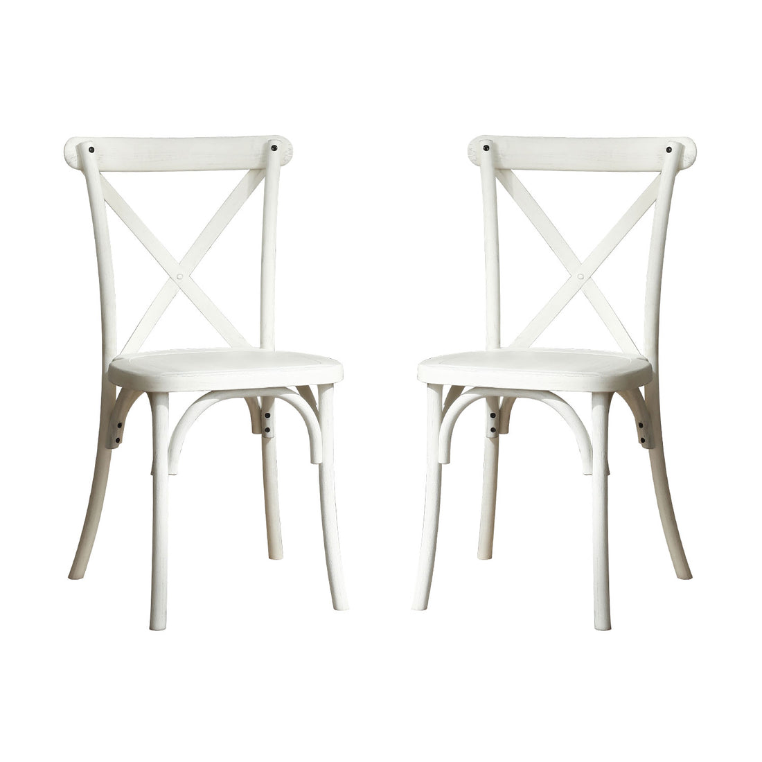 2 Pack Resin X Back Chair, Dining Chair Furniture 2 Pack, Modern Farmhouse Cross Back Chair For Kitchen,Lime Wash Lime White Resin