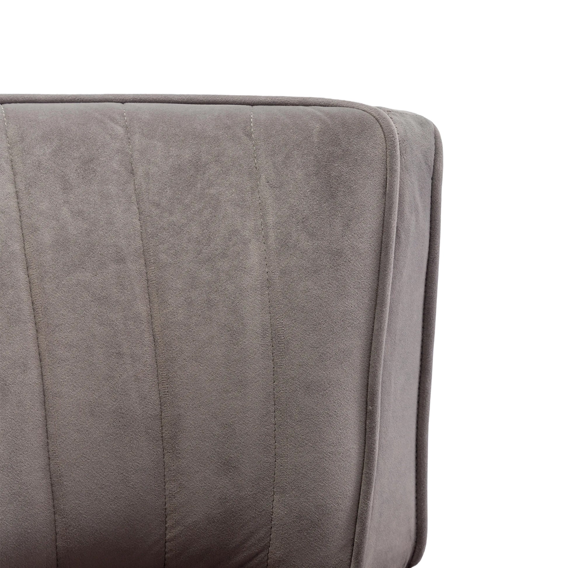 Coolmore 360 Degree Swivel Cuddle Barrel Accent Sofa Chairs, Round Armchairs With Wide Upholstered, Fluffy Velvet Fabric Chair For Living Room, Bedroom, Office, Waiting Rooms Gray Foam Velvet