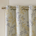 Printed Botanical Blackout Curtain Panel Only 1 Pc Panel Multicolor Polyester