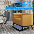 Table Tennis Table Foldable & Portable Ping Pong Table Set With Net And 2 Ping Pong Paddles For Indoor Outdoor Game Blue Mdf