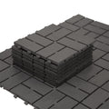 Patio Interlocking Deck Tiles, 12