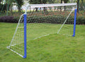 8X5Ft Soccer Goal For Backyard With Carry Bag Steel Pipe Goal Fun For Outdoor Indoor Training Games For Kids Youth Adult, For Easy Storage And Transportation White Iron