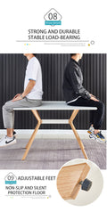 Modern Minimalist Styledining Table Mdf Anti Scratch Top Metal Shelf Metal Heat Transfer Legs Leveling Feet For Dining Room Kitchen Office Table X 1 White White Mdf Mdf