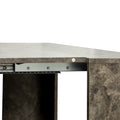 Multifunctional Extendable Console Table Marble Mdf