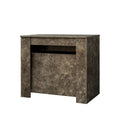 Multifunctional Extendable Console Table Marble Mdf