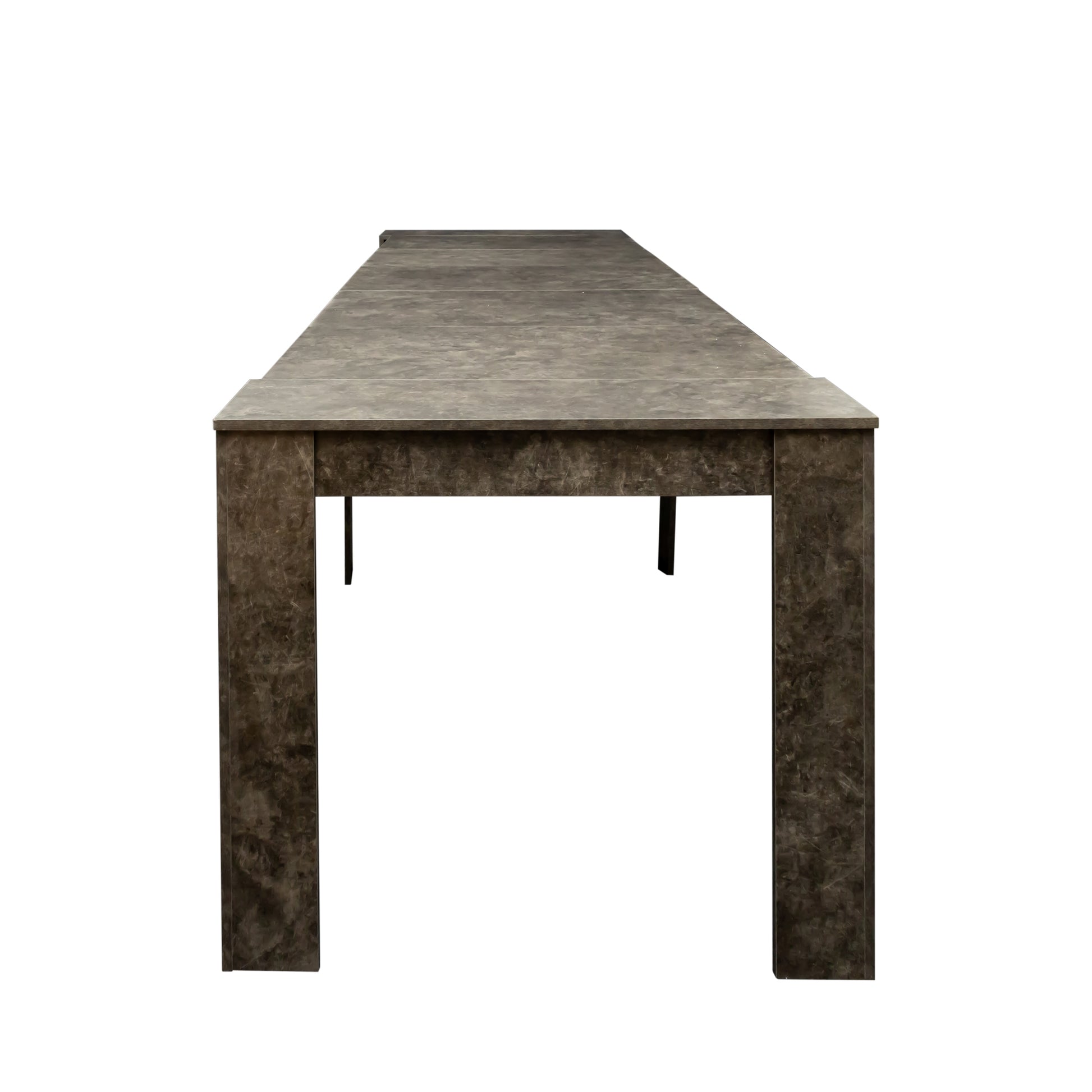 Multifunctional Extendable Console Table Marble Mdf