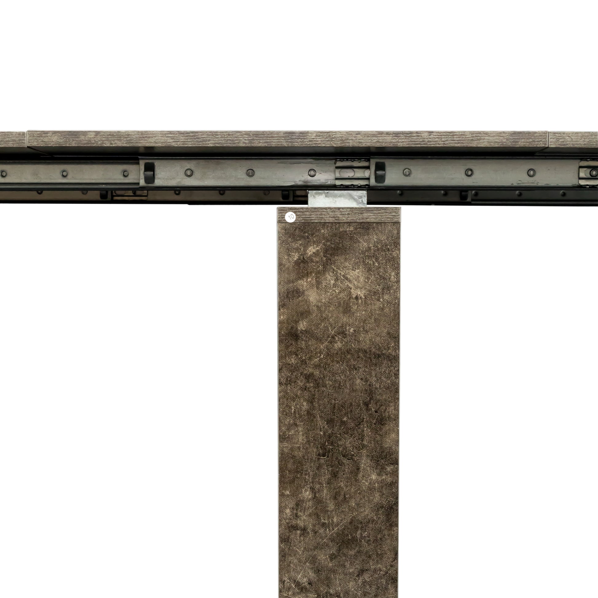 Multifunctional Extendable Console Table Marble Mdf