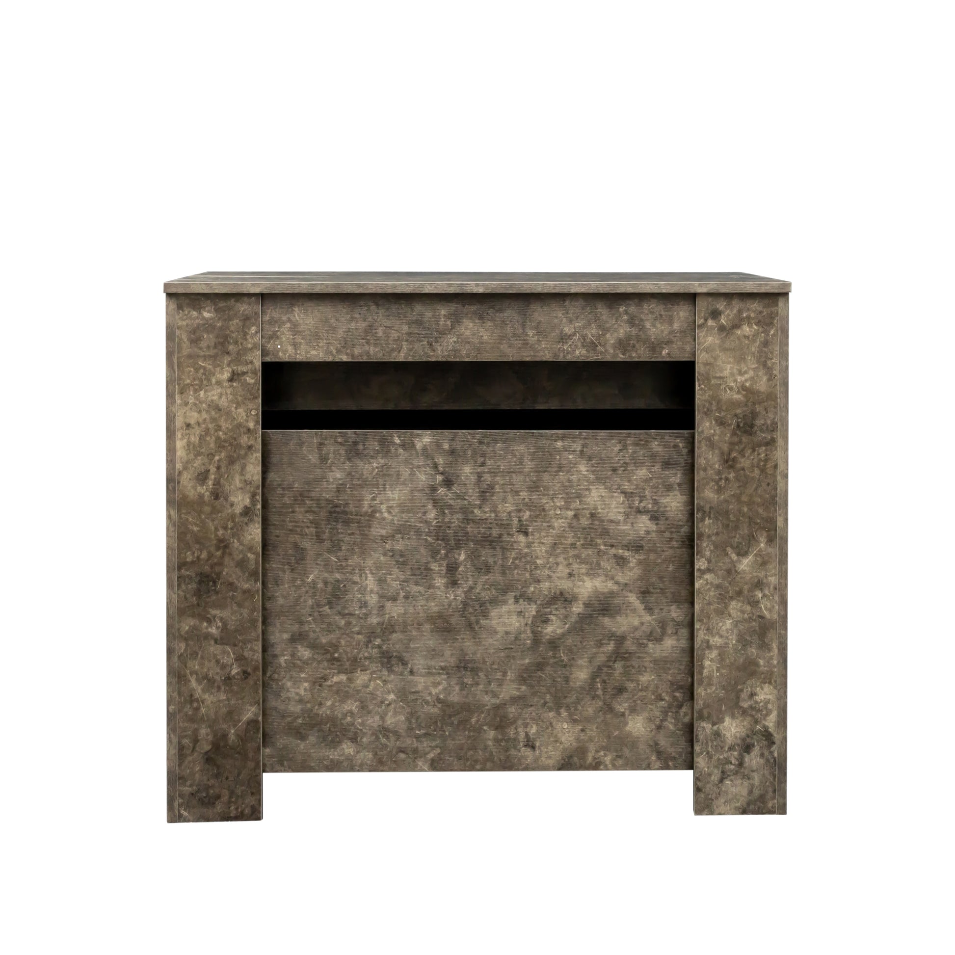 Multifunctional Extendable Console Table Marble Mdf