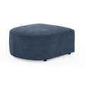 Ottoman For Modular Sofa Navy Foam