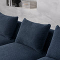 Left Chaise For Modular Sofa Navy Foam
