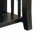 Cassidy Sofa Table Ebony Solid Wood Mdf