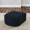 Ottoman For Modular Sofa Black Foam
