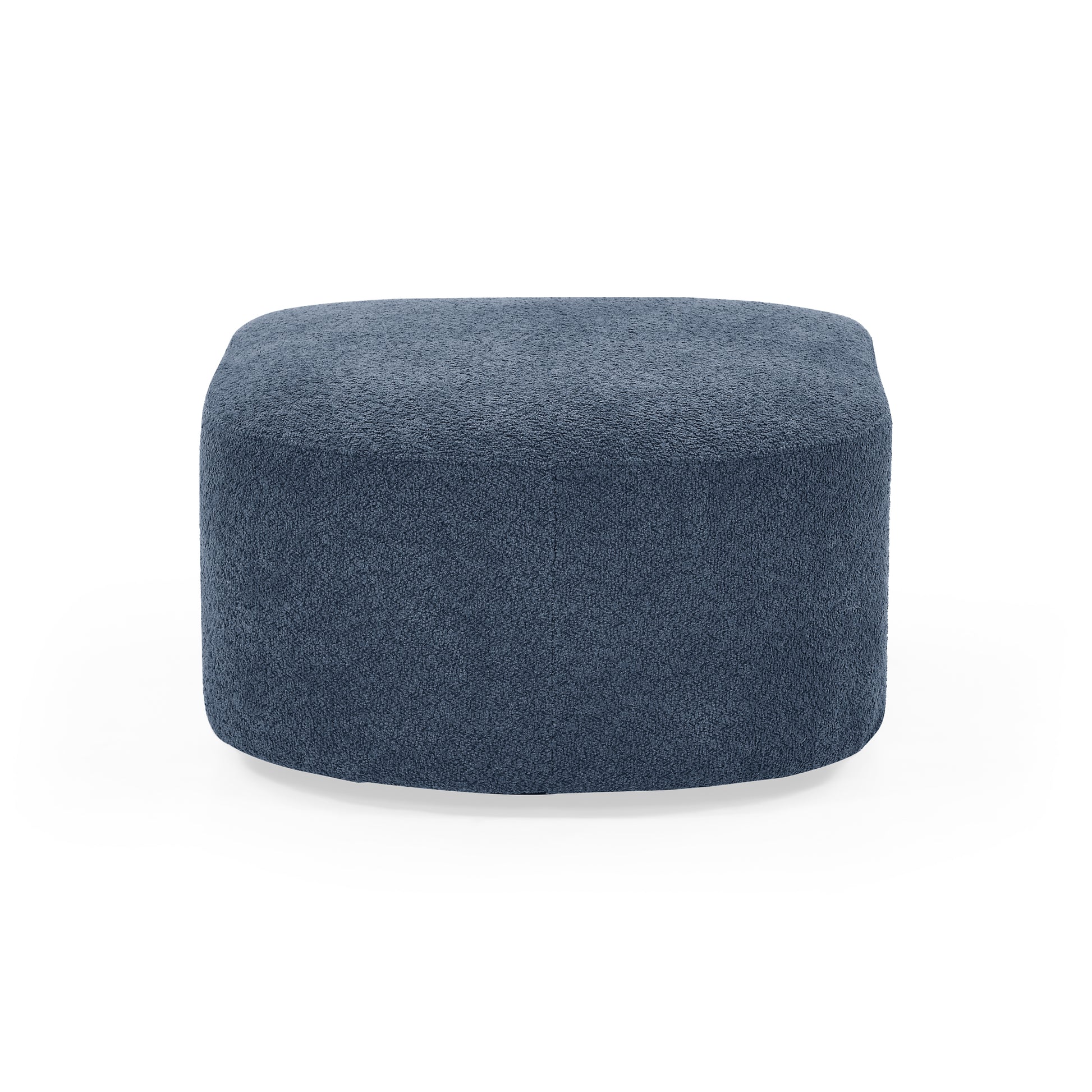 Ottoman For Modular Sofa Navy Foam