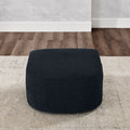 Ottoman For Modular Sofa Black Foam