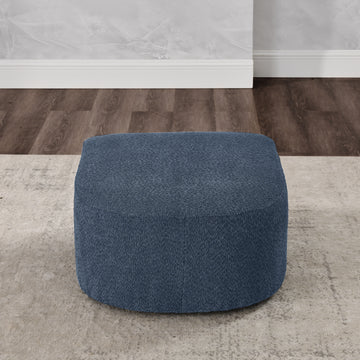 Ottoman For Modular Sofa Navy Foam