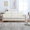 Comfortable Solid Wood Three Seater Sofa Soft Cushions, Durable And Long Lasting,79.5