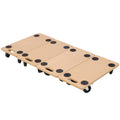 Furniture Moving Dolly, Heavy Duty Wood Rolling Mover With Wheels For Piano Couch Fridge Heavy Items, Securely Holds 500 Lbs 4Pcs 22.8