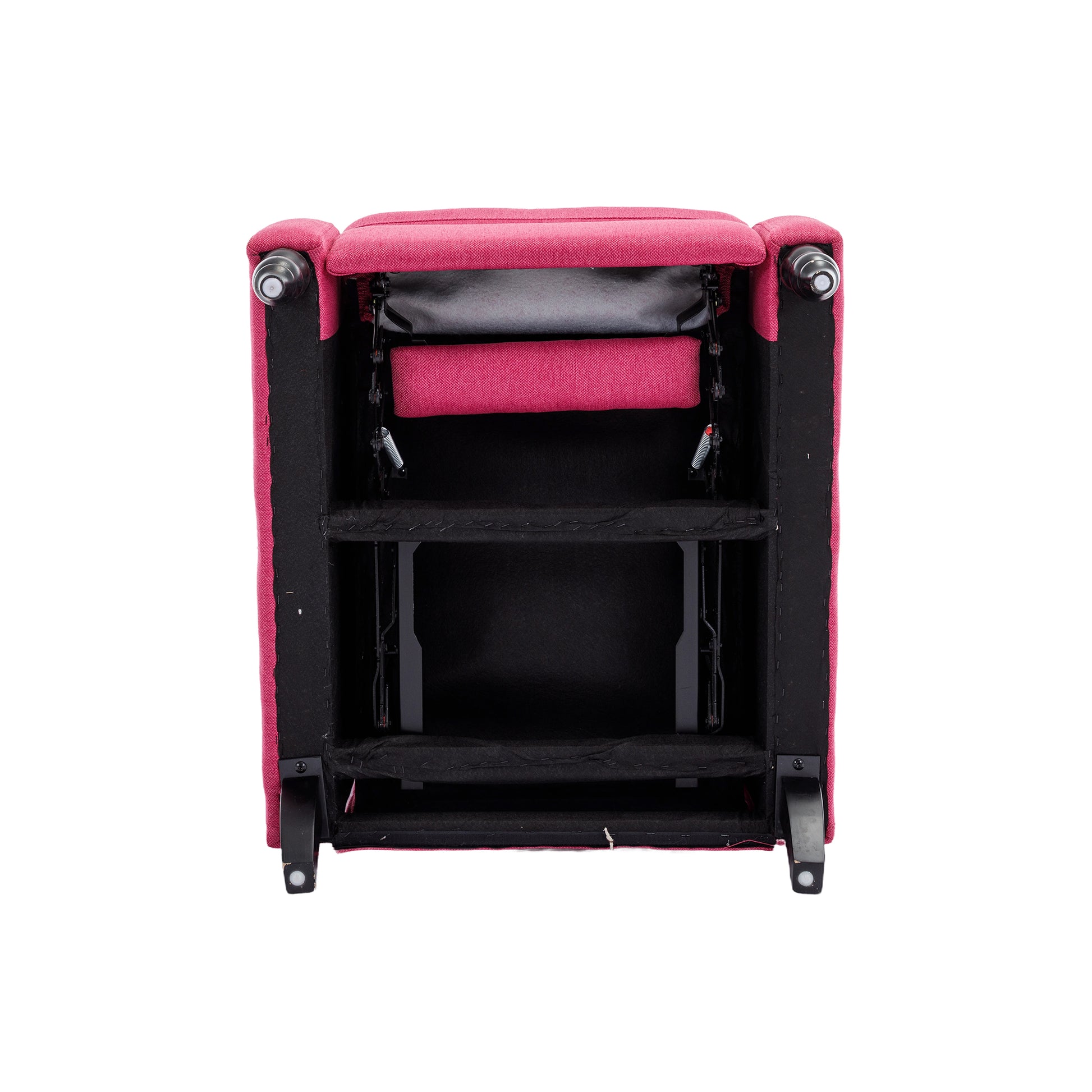 Coolmore Modern Comfortable Upholstered Leisurechair Recliner Chair For Living Room Rose Red Primary Living Space Rubberwood Foam Linen