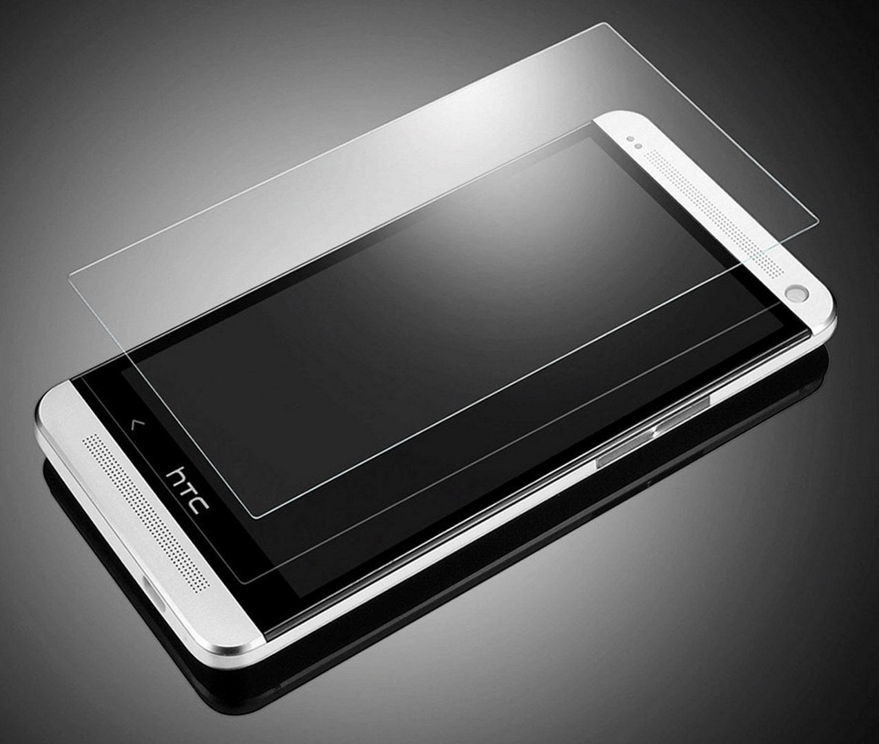 Htc One M7 Glass Screen Protector Clear Glass