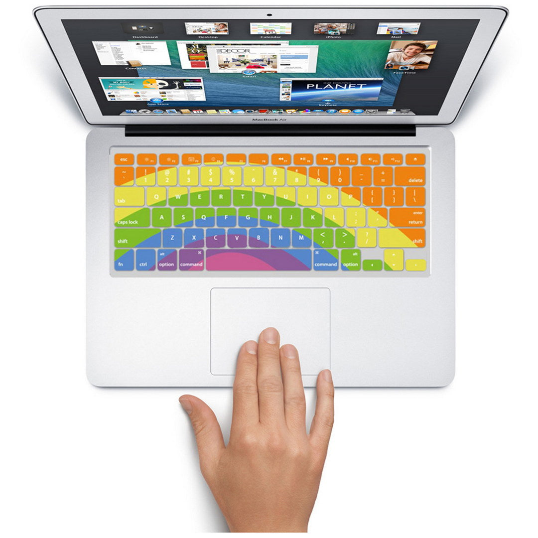 13.3 Air 13.3 15.4 Retina Keyboard Protector Rainbow Rainbow Plastic