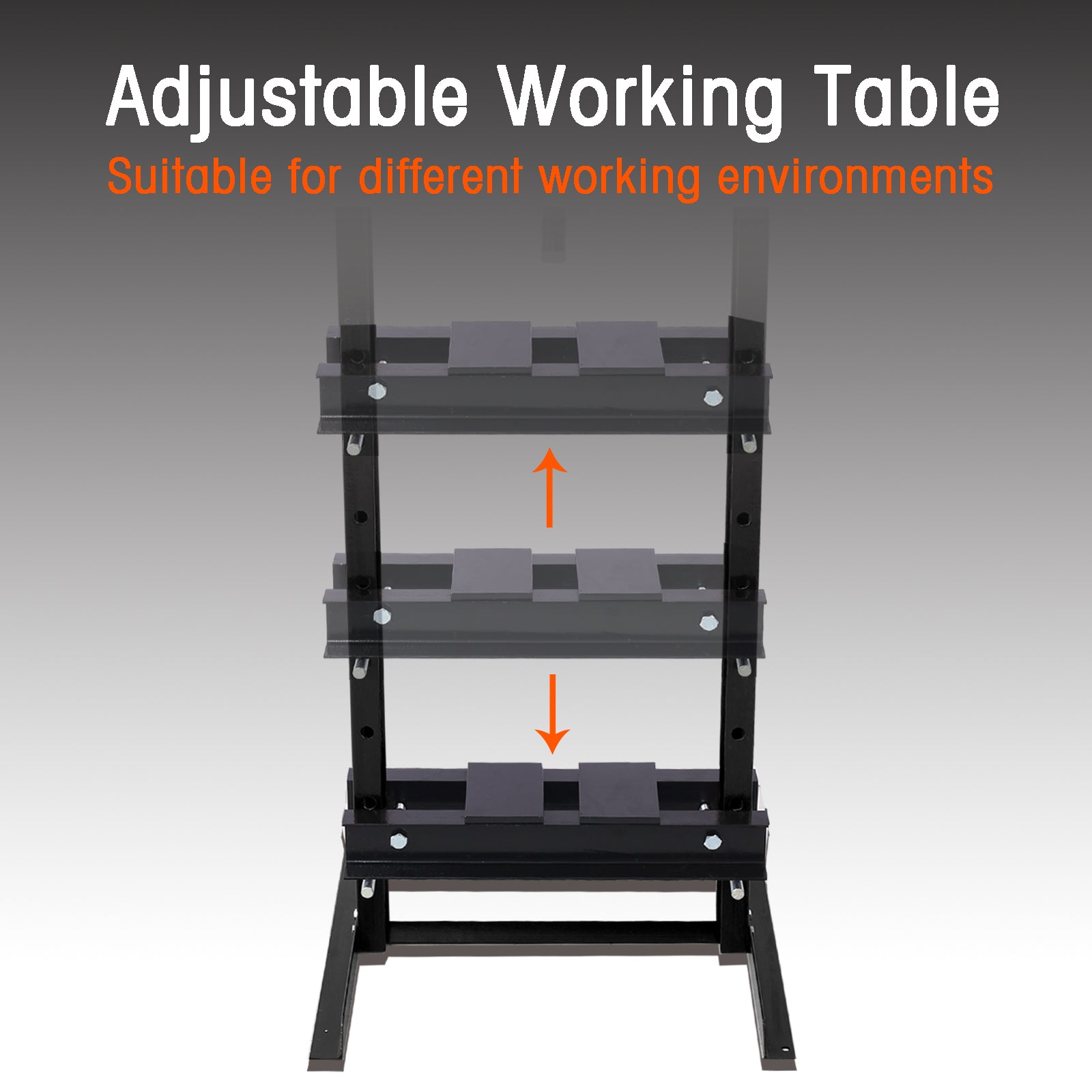 Hydraulic Shop Press ,12 Ton Capacityfloor Mount ,With Press Plates, H Frame Garage Floor Press, Adjustable Working Table Height,Black Black Steel