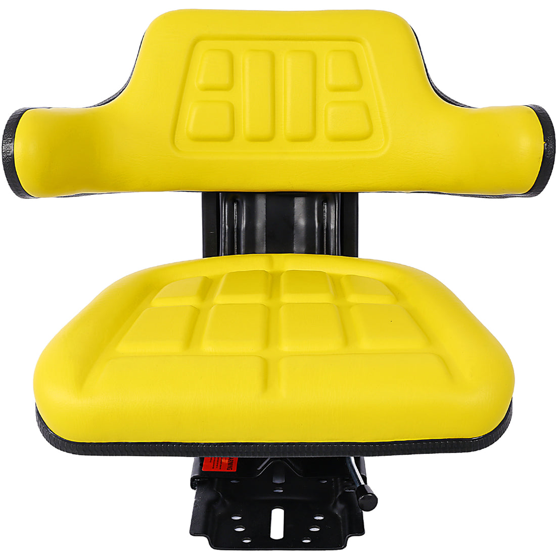 Trac Seats Brand Waffle Style Universal Tractor Suspension Seat With Tilt Fits Ford Holland 3900 3930 3910 5000 5100 5600 5610 5900 5910,Yellow Yellow Steel