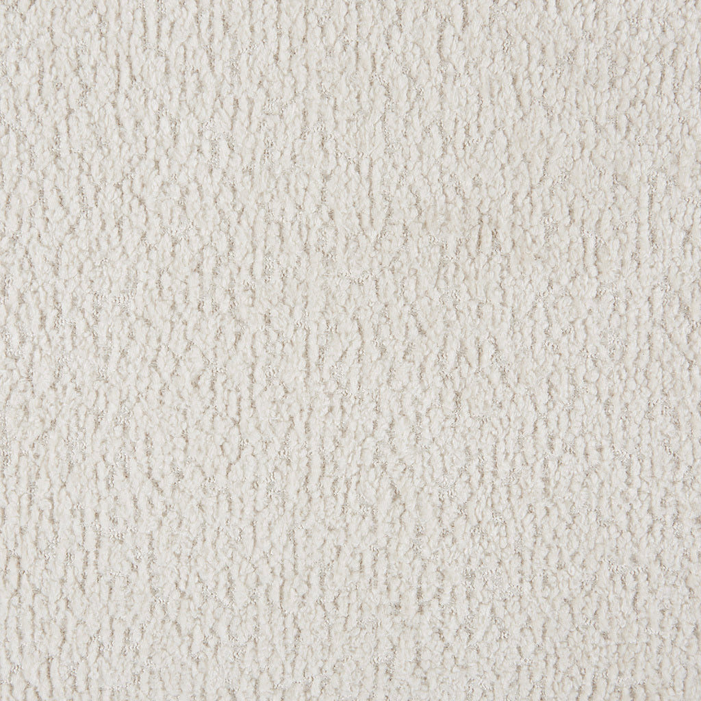 Boucle Waterfall Bench Cream Polyester