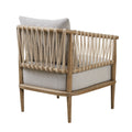 Accent Arm Chair Natural Wood