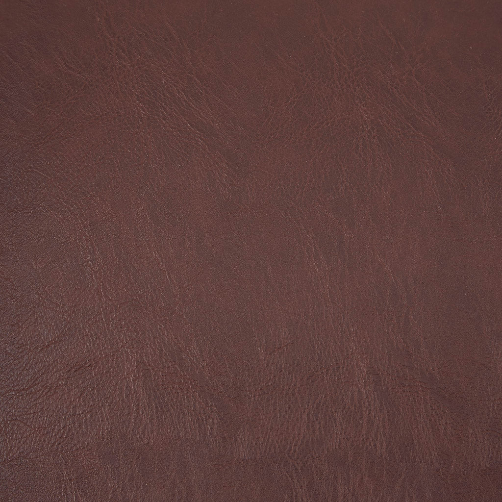 Faux Leather Accent Arm Chair Brown Polyester