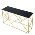 Modern Glass Console Table, 55