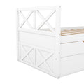 Multi Functional Daybed With Drawers And Trundle, White Box Spring Not Required Twin White Wood Daybeds Pine