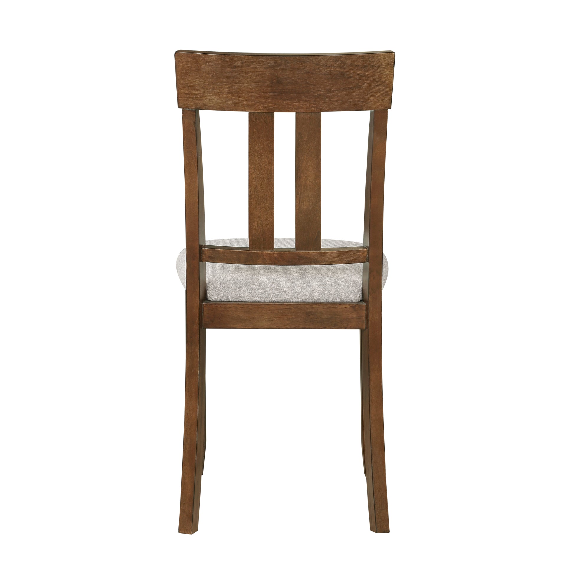 Transitional Styling 7 Piece Pack Dinette Set Cherry Finish Dining Table And 6X Side Chairs Textured Fabric Upholstered Seat Wooden Classic Look Furniture Cherry Wood