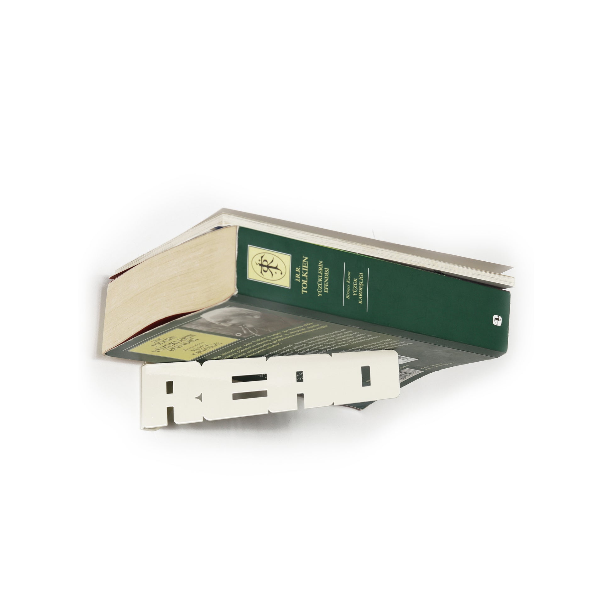 Locus 3 Pieces Wall Shelf Dream Read Beautiful Blue Metal