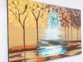 Wandela Wall Canvas Paintings 47'' X 27'' Landscape Unframed Mustard Yellow Oversized 41In Hand Painted Art Fall Canvas