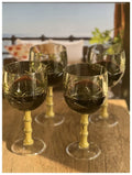 Palm Tree Plastic Wine Glasses Set Of 4 16Oz , Bpa Free Acrylic Wine Glass Set, Unbreakable Red Wine Glasses, White Wine Glasses Clear Acrylic