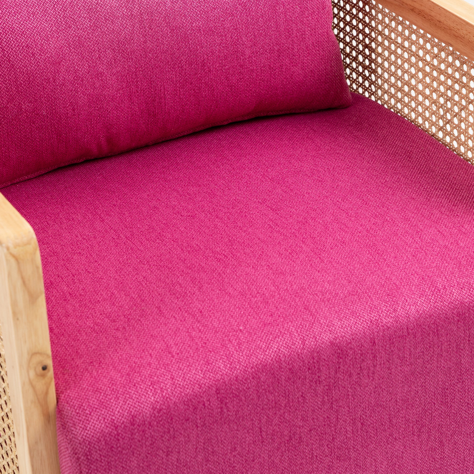 Coolmore 360 Degree Swivel Barrel Club Chair With One Pillow,Modern Comfortable Upholstered Accent Chair,Linen Accent Chair For Living Room,Bedroom Red Rose Linen Rose Red Primary Living Space Modern Foam Linen