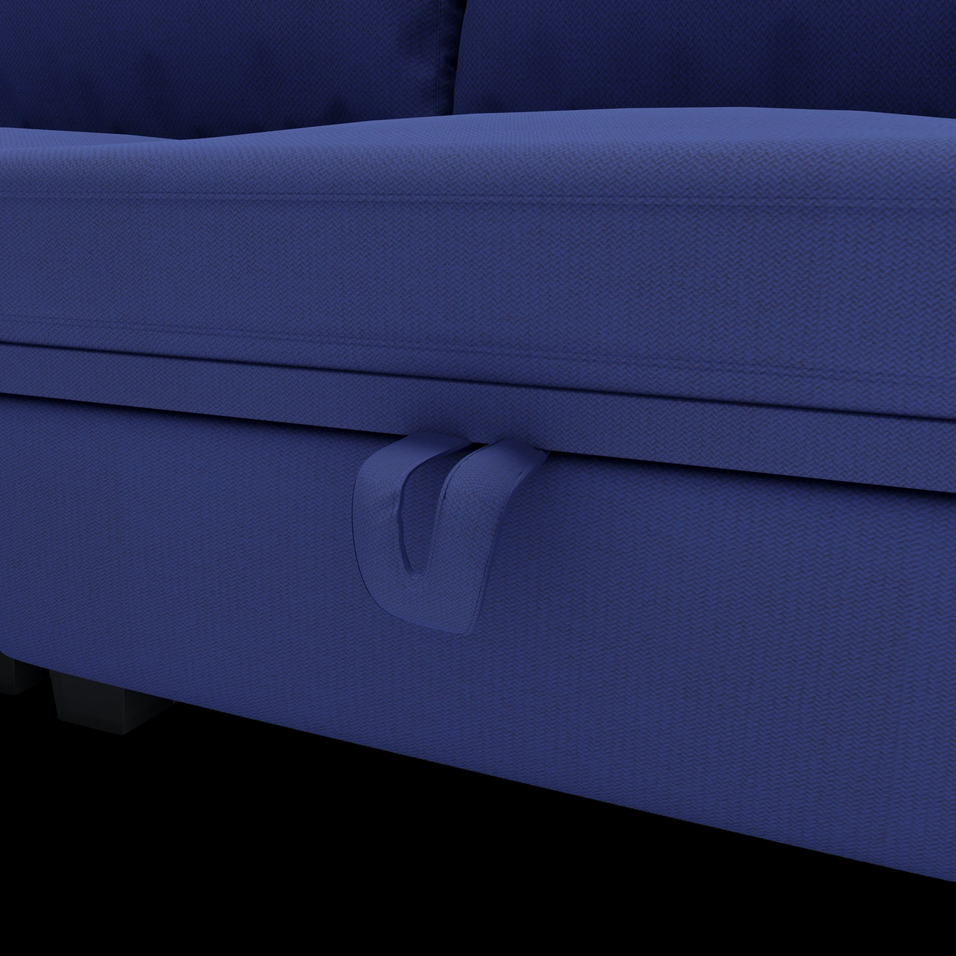 United We Win Modular Sectional Sofa U Shaped Modular Couch With Reversible Chaise Modular Sofa Sectional Couch With Storage Seats Navy Linen