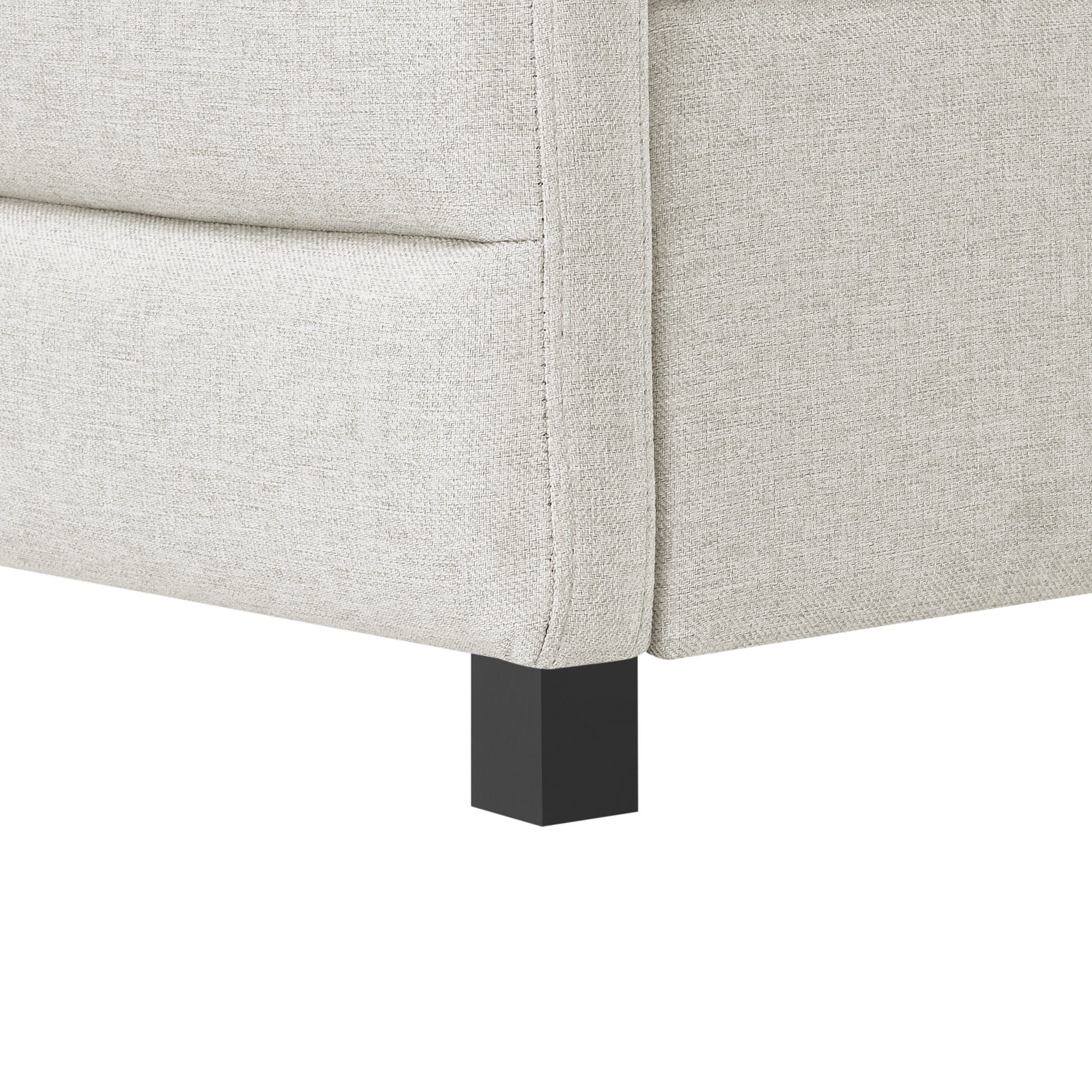 Full Size Daybed With Trundle Upholstered Tufted Sofa Bed, Linen Fabric, Beige 82.5"X58"X34" Box Spring Not Required Full Beige Composite Bedroom Classic,Contemporary,French,Luxury,Modern Linen Linen