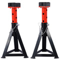 3 Ton Jack Stand, Pair Of Axle Stands Black Metal