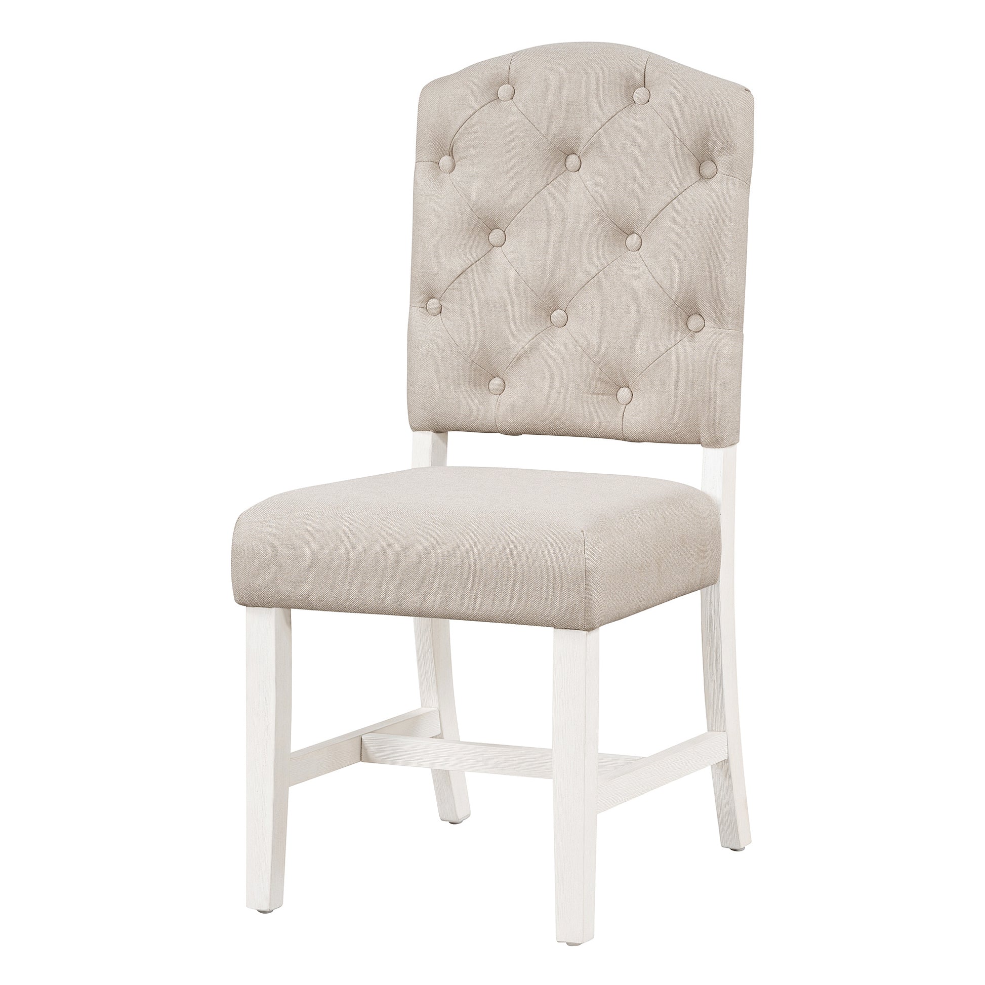 Functional Furniture Retro Style Dining Table Set With Extendable Table And 4 Upholstered Chairs For Dining Room And Living Room Oak Natural Wood Off White Oak Natural Wood Off White Solid Wood