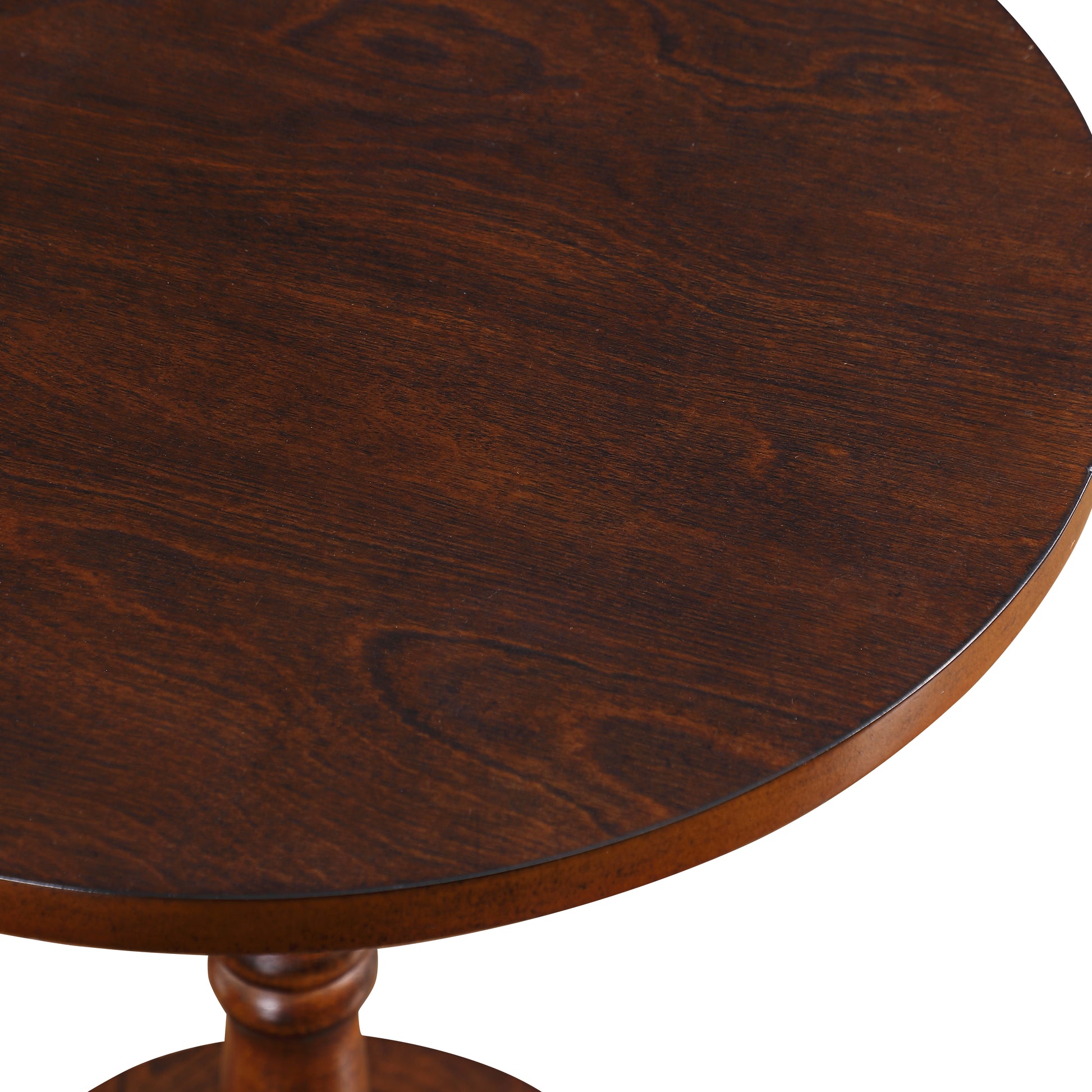 Fabric Accent Chair Set Of 2 With Round Wood Table, Decorative Slipper Chair Brown Espresso Primary Living Space Contemporary,Mid Century Modern,Modern Rubberwood Foam Rubber Wood