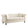 3 Seater 3 Seater Combination Sofa.Beige Velvet W834S00063 Beige Foam Velvet