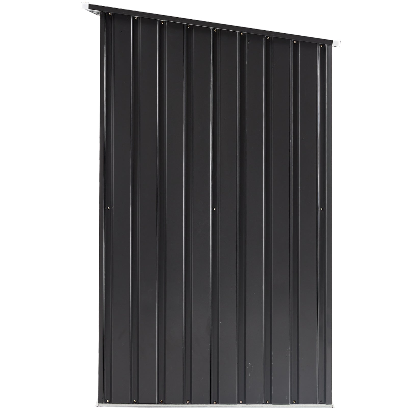 Outdoor Storage Shed, 3 X 3 Ft Metal Steel Garden Shed With Single Lockable Door, Small Shed Outdoor Steel Utility Tool Shed For Backyard Patio Garden Lawn Dark Gray Steel