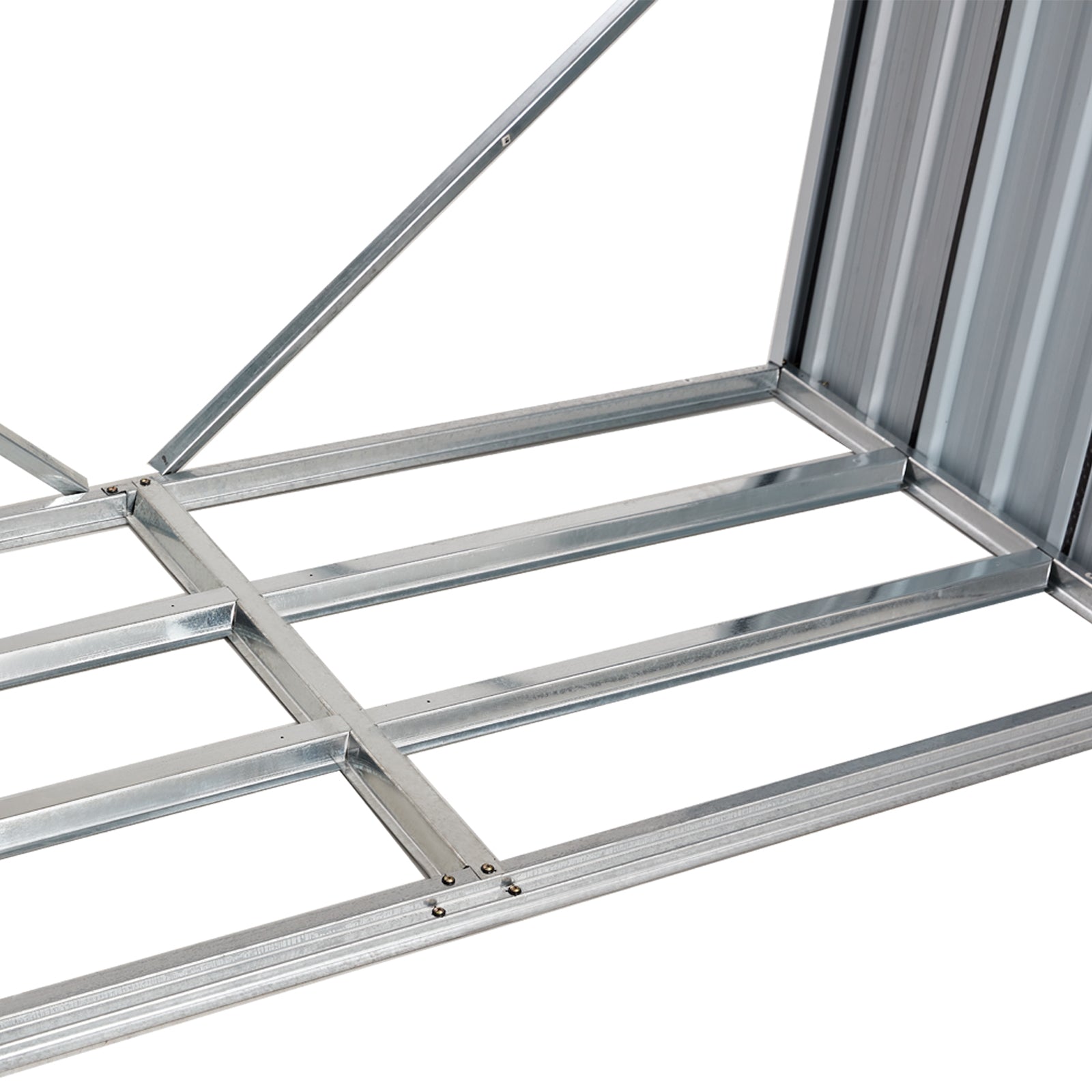 Log Storage Shed, Log Holder With Roof, Log Storage Shed, Firewood Rack For Backyard Garden Patio Porch, Anthracite Galvanized Steel 70.9" Dark Gray Steel