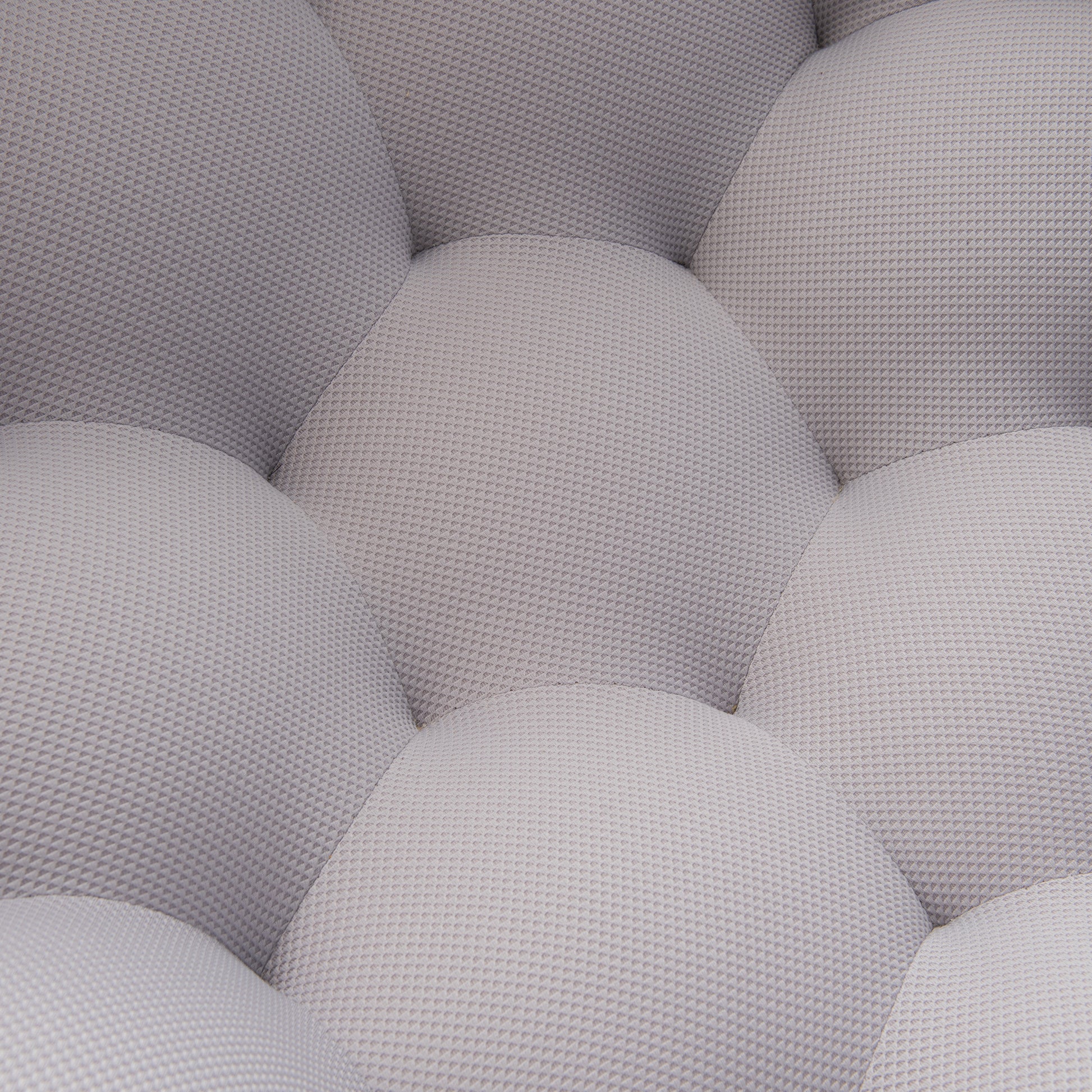 46.9'' Modern Bubble Floor Sofa,Single Chair For Living Room,Gray Gray Foam Fabric 1 Seat