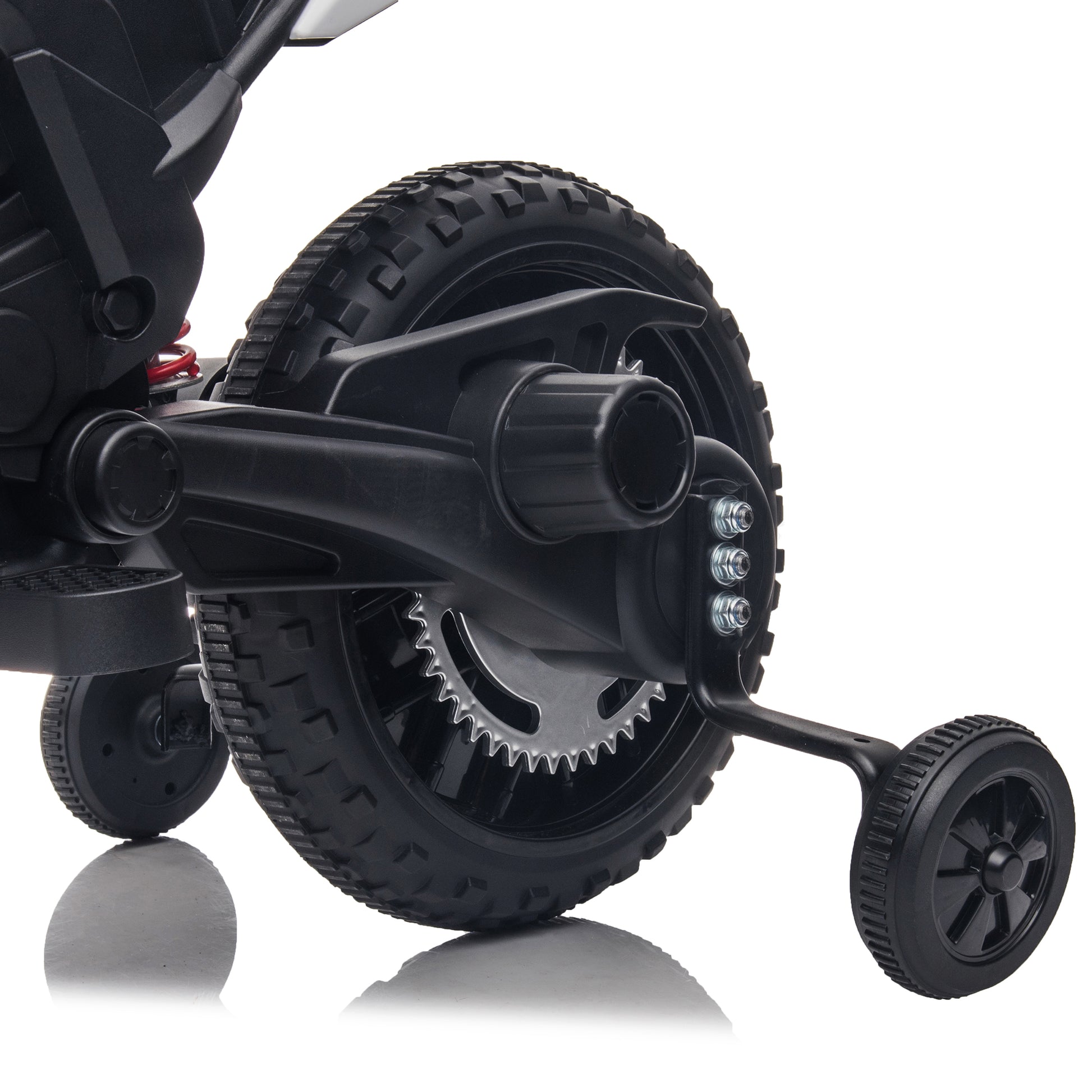 12V Electric Kid Ride Onmotorcycle, Apulia Licensed Motorcycle For Kids, Battery Powered Kids Ride On Motorcycle White, 2 Wheels Motorized Vehicles Children Toys,Led Headlights White Polyethylene